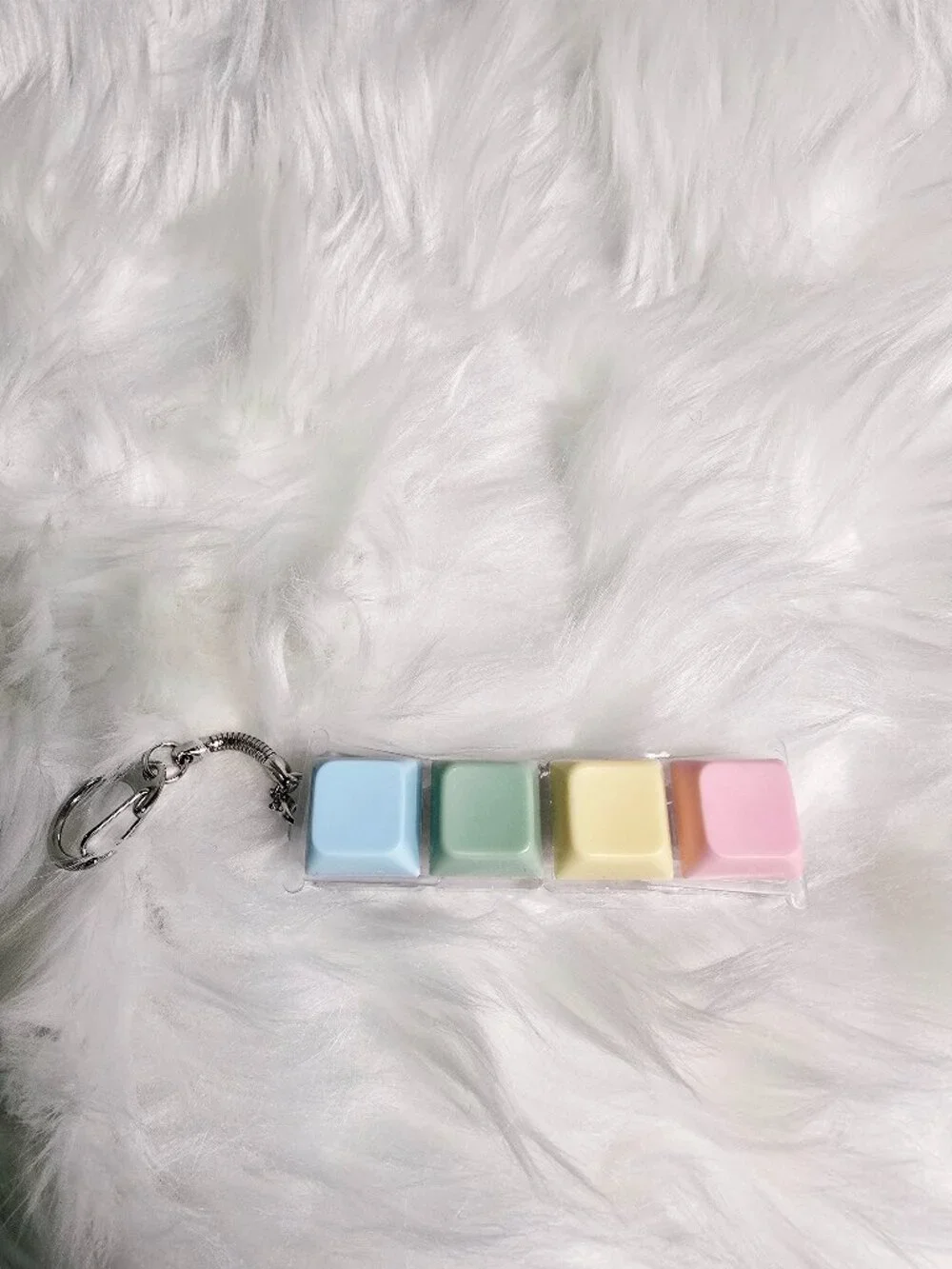 Light  Up Pastel  Mechanical Keyboard Switch Fidget Toy